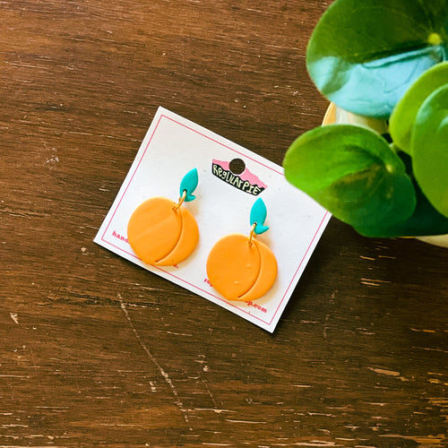 Millions of Peaches | Polymer Clay Earrings