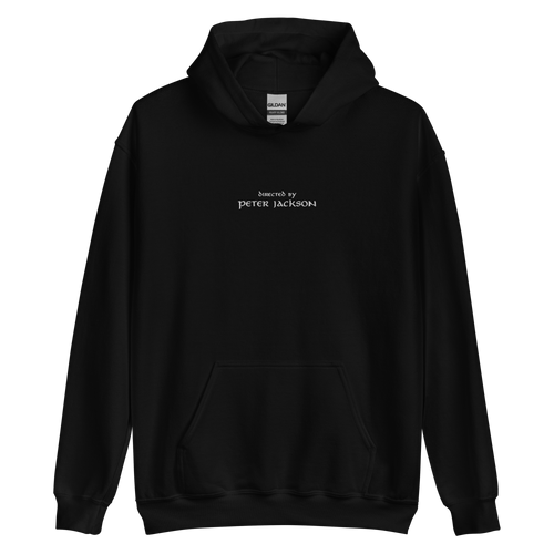 Directed by Peter Jackson | Embroidered Unisex Hoodie